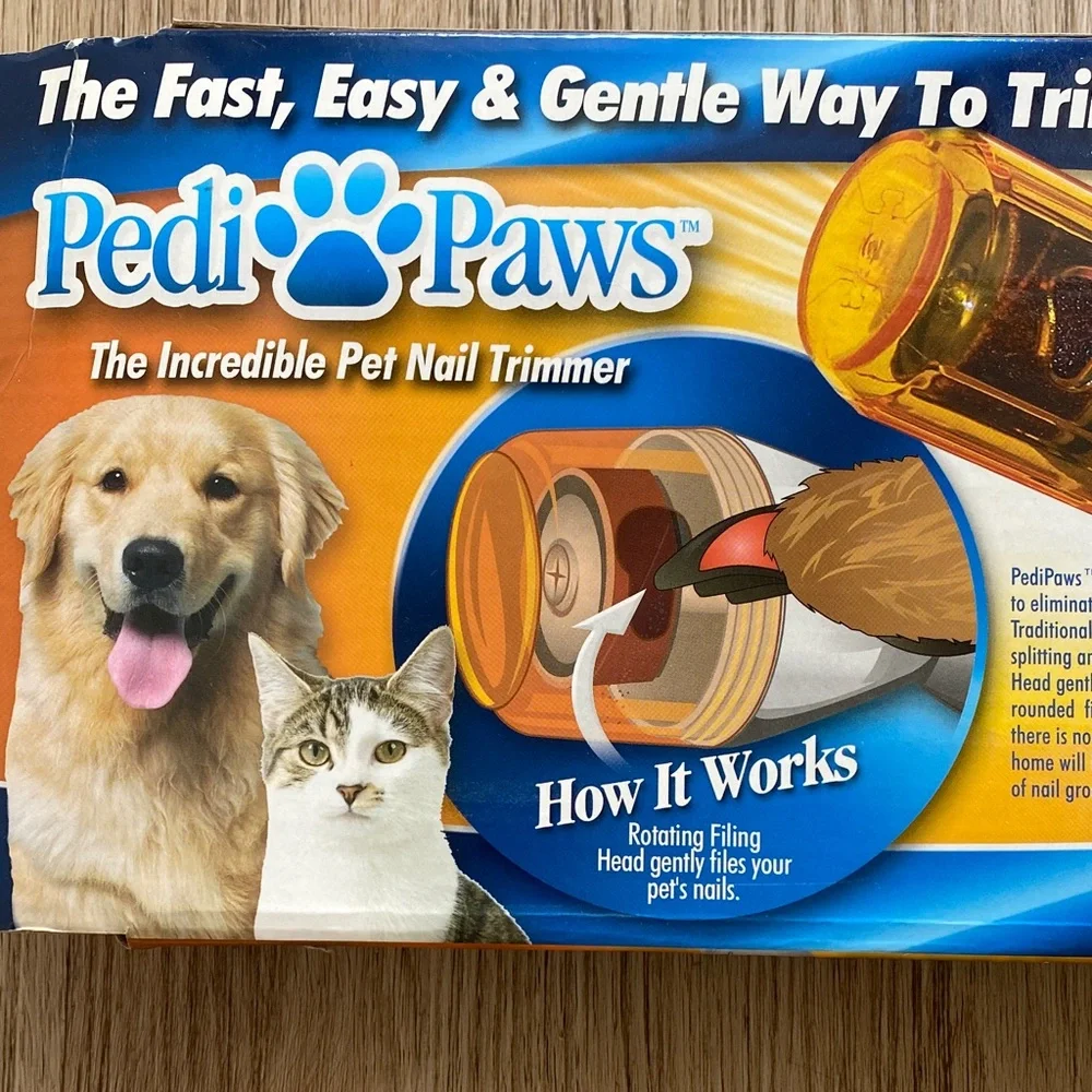Pet Nail Trimmer - White with Amber Guard